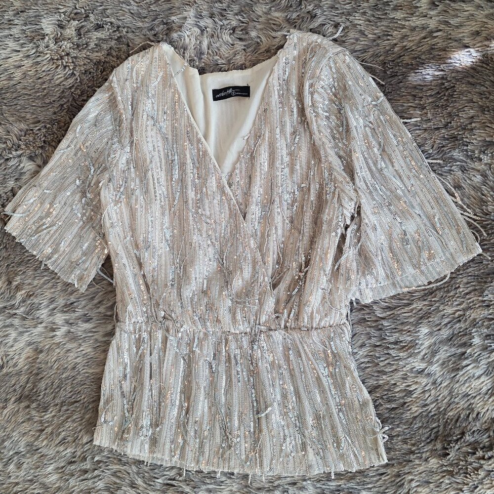Sparkley Sequin Blouse S